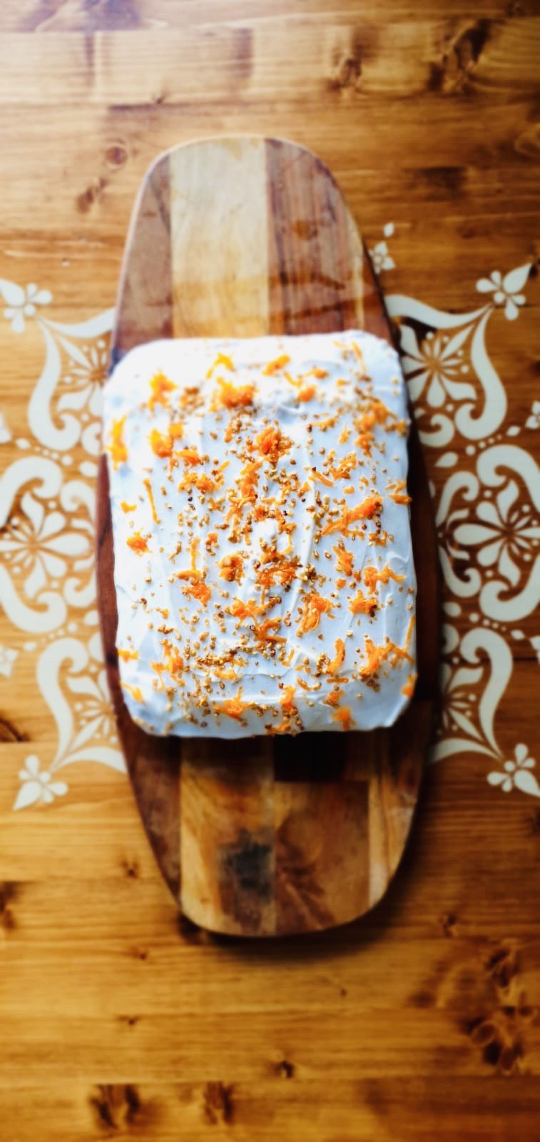 TARTA FIT DE ZANAHORIA